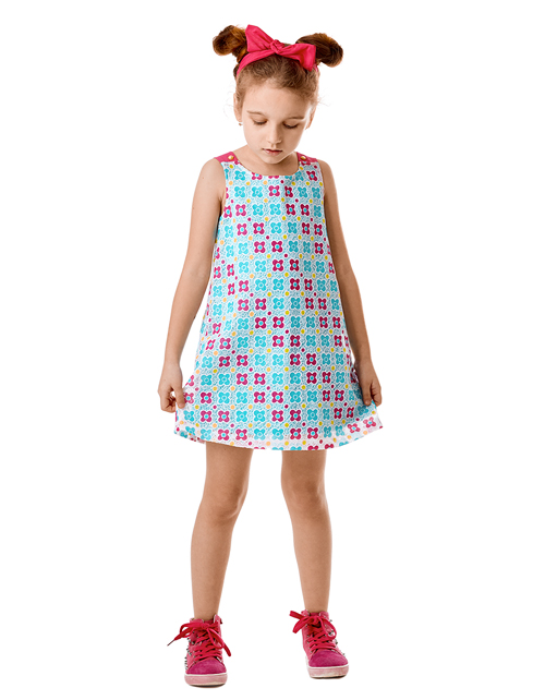 Платье дд, М.180004, р.110-60, св.бирюза